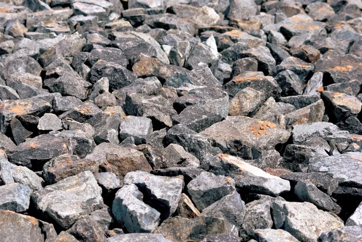Aggregate stockpile